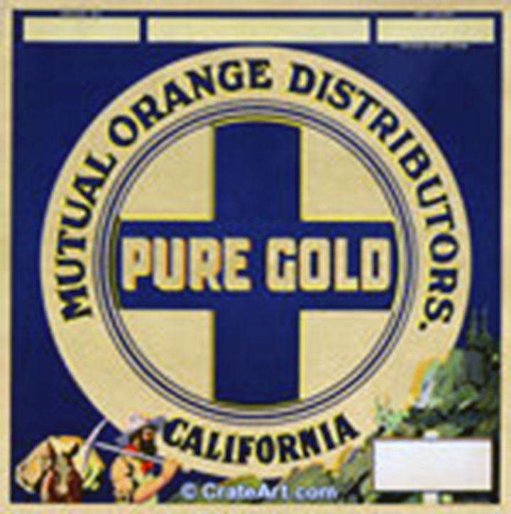 The Pure Gold building still stands on Brookside Avenue.